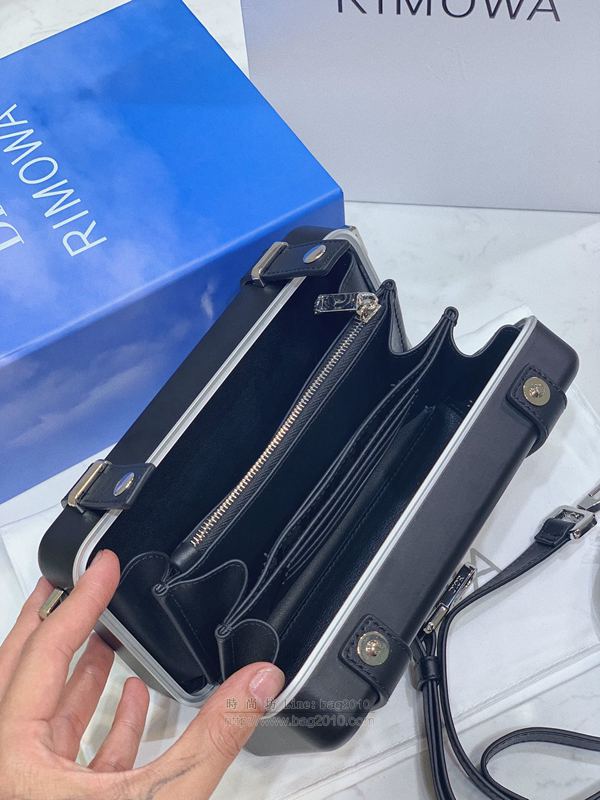 Dior包 迪奧 Dior X RIMOWA膠囊合作系列 磨砂質感的鋁制外殼 Dior高端小箱挎包  Dyd1440